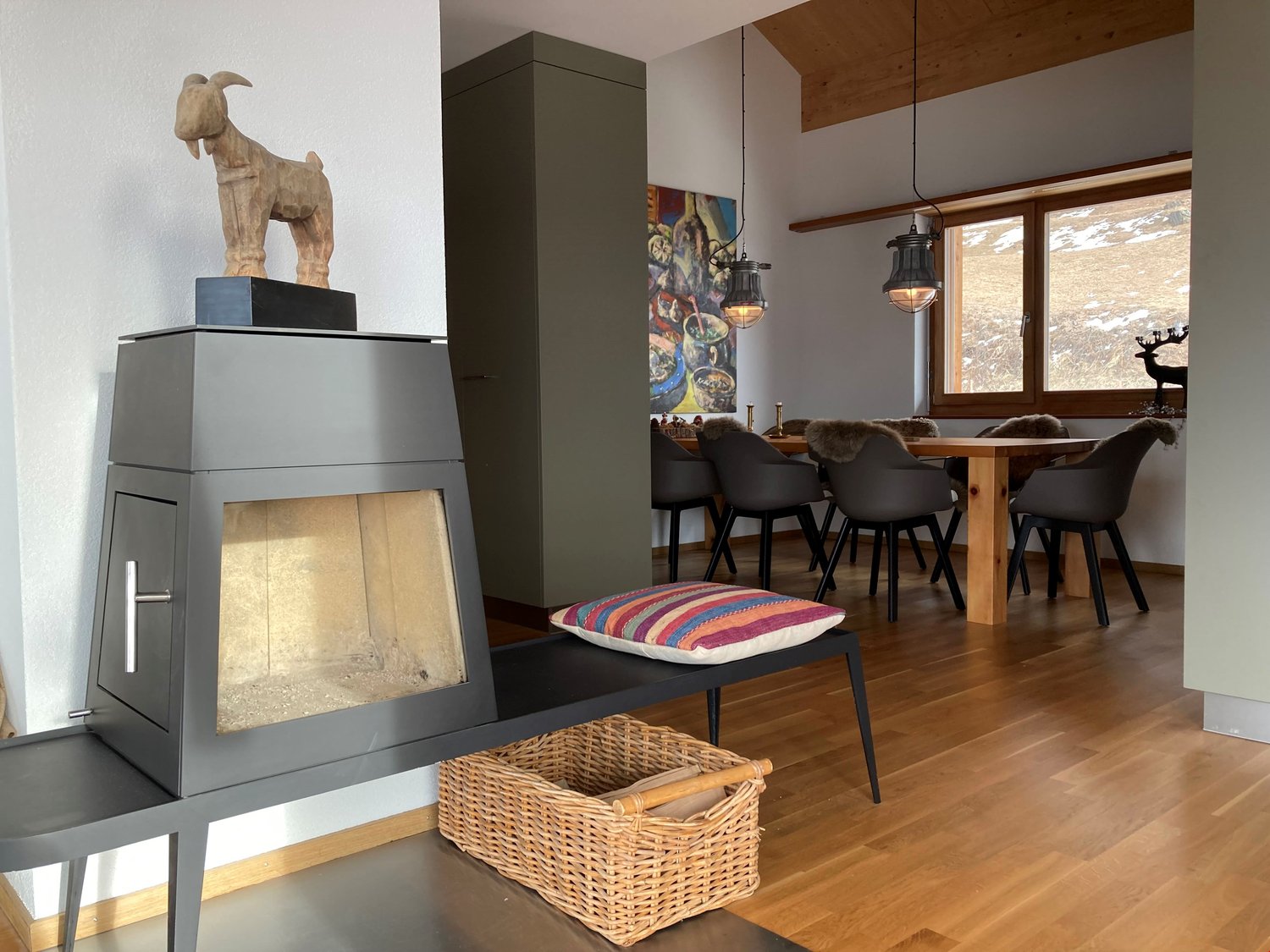 A louer pour une année - Magnifique duplex avec vue imprenable à Nax - Bild 2