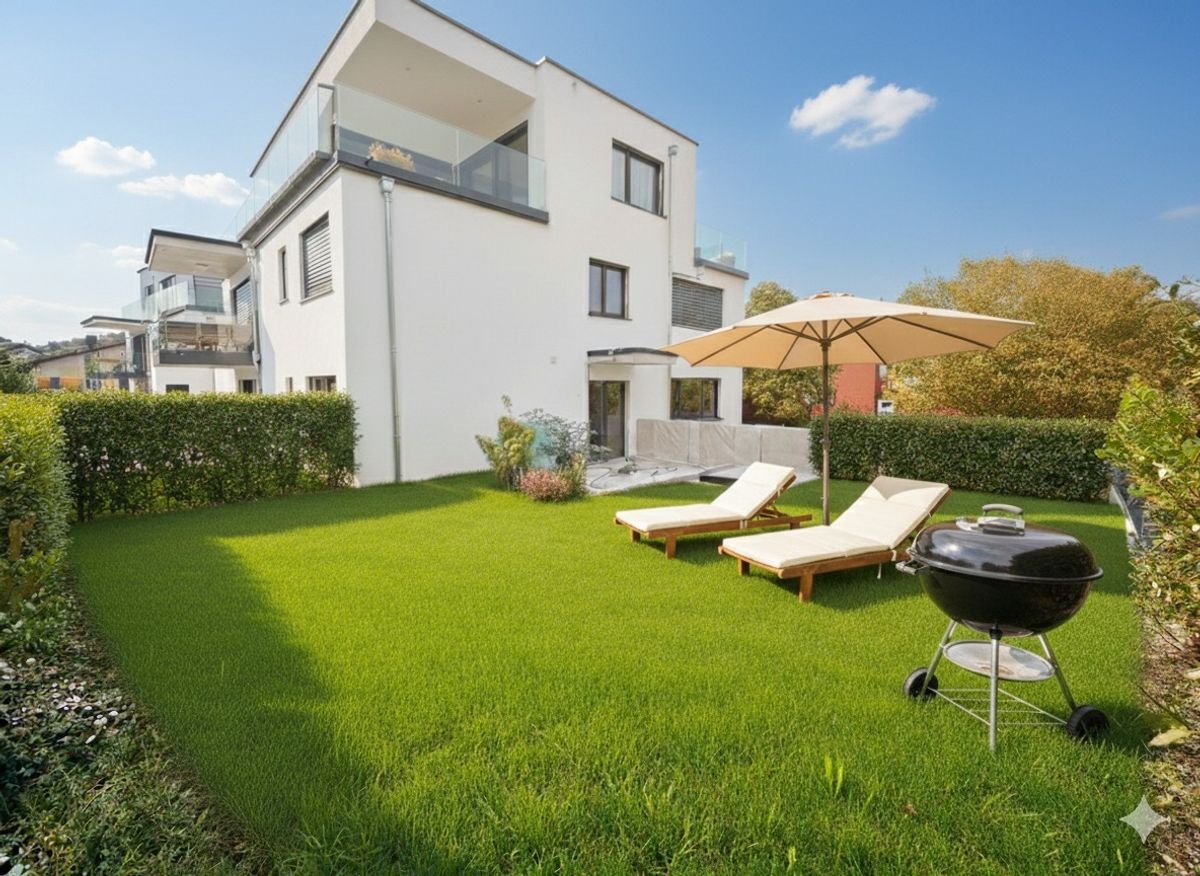 NEUBAU AN TOPLAGE MIT GROSSZÜGIGEM SITZPLATZ (88 M²) SOWIE EIGENER WASCHKÜCHE UND KELLER (23 M²) DIE WOHNUNG KANN AUF WUNSCH AUCH MÖBLIERT GEMIETET WERDEN. - Bild 2