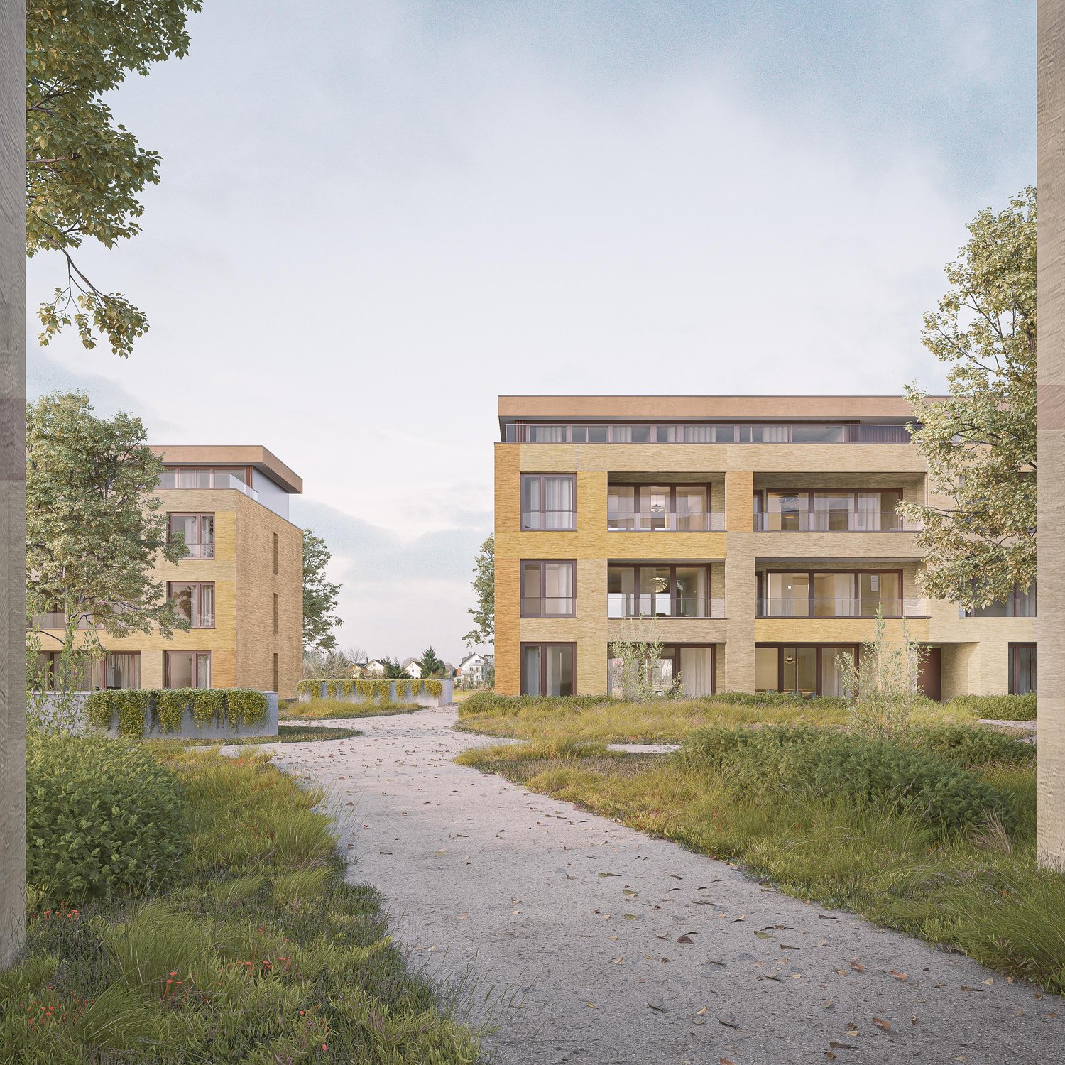 Eleganz trifft Komfort - Erstvermietung moderner 2.5-Zimmer-Wohnungen im Feldpark - Bild 1