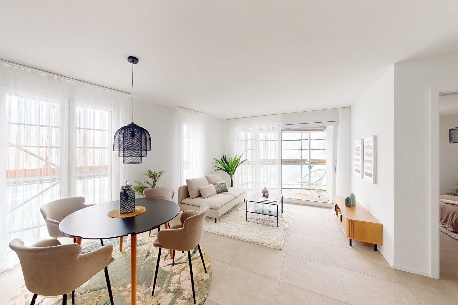 Morella Massagno - Moderno e luminoso 2.5 locali a partire da Maggio - Bild 3