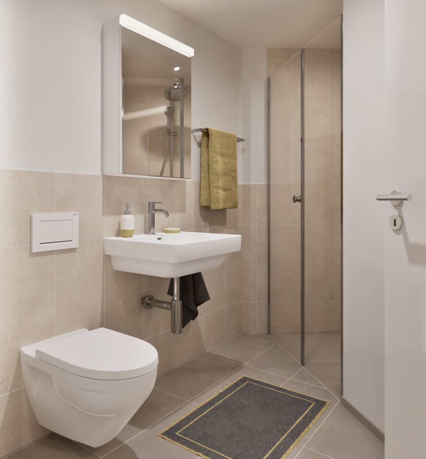 Erstvermietung "Im Neufeld" - Wohngenuss in Wetzikon! - Dusche