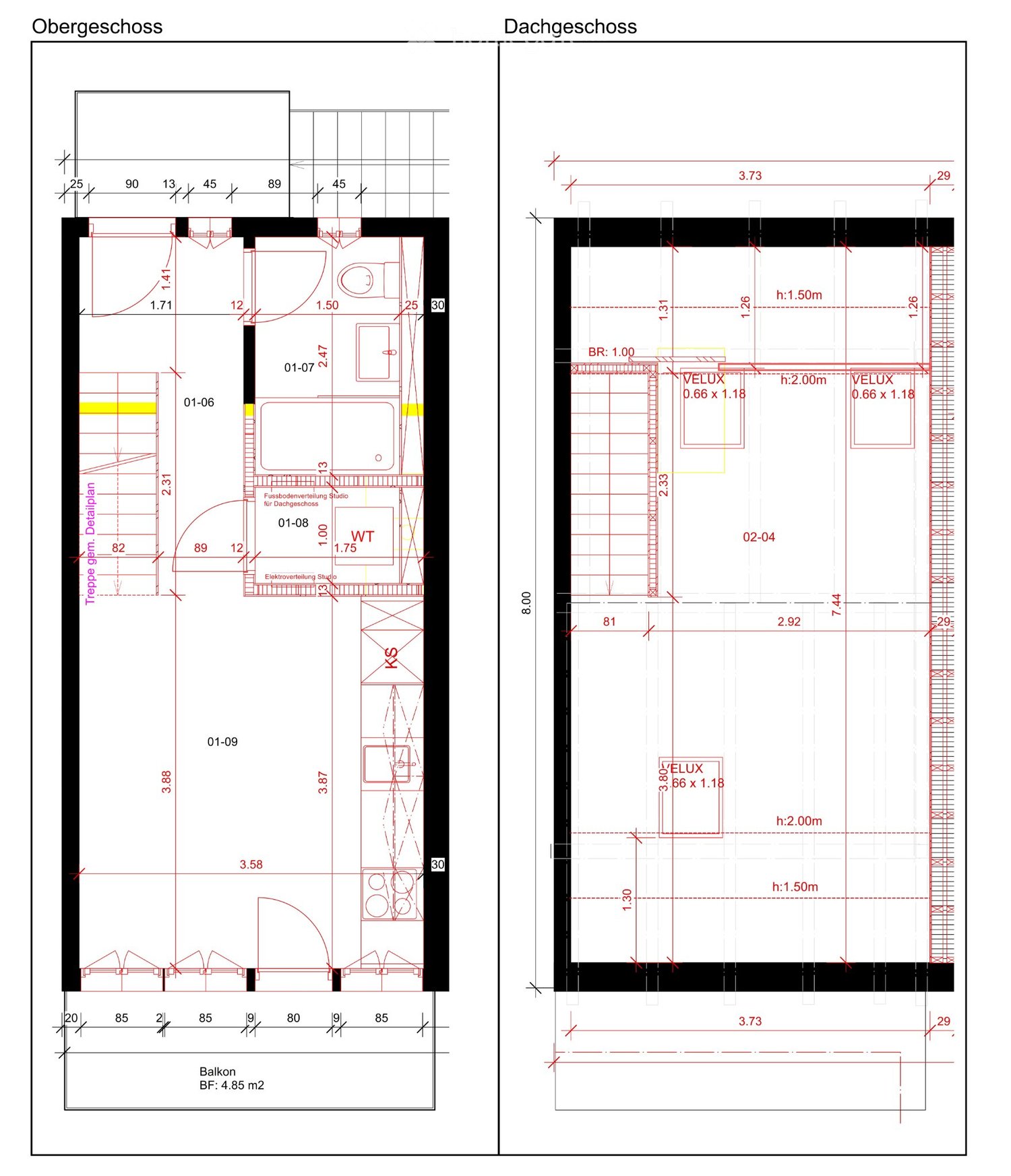1.5 Zimmer-Maisonettewohnung Erstvermietung - Bild 5