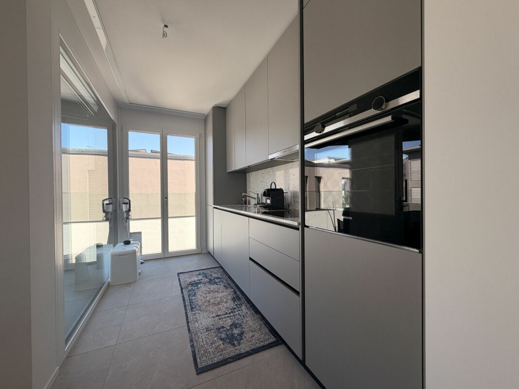 MASSAGNO NUOVO ATTICO 2.5 LOCALI AMPIO E CON TERRAZZA COPERTA (ARREDATO) - Bild 1