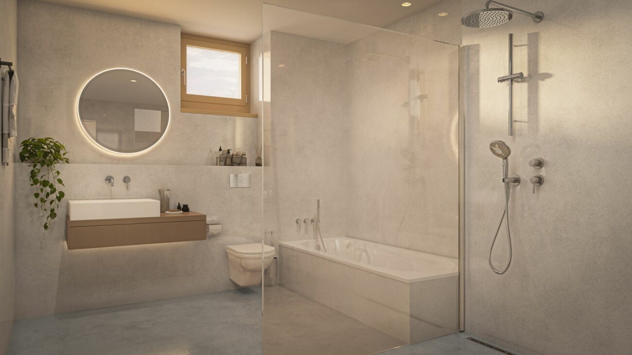 Exklusive Gartenwohnung mit Panoramasicht - Erstbezug - Bild 3