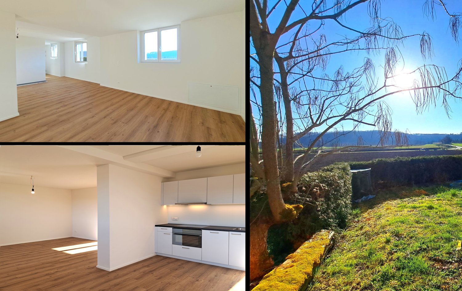 Erstbezug - Frisch renovierte, sonnige 3.5-Zimmer-Wohnung in Birmenstorf - Bild 1