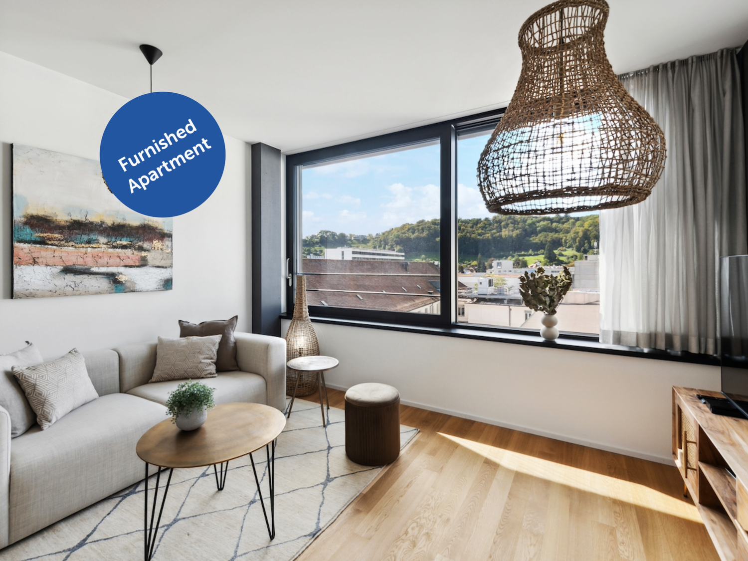 Baden - Modernes Apartment im Akara Tower - Bild 1