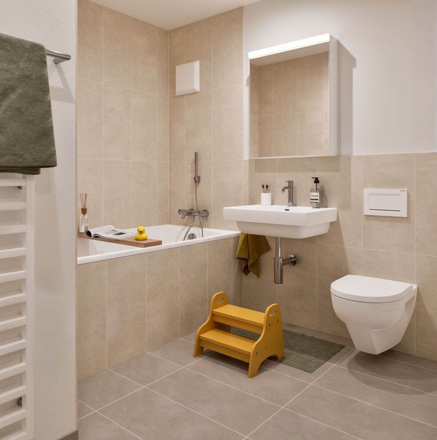 Erstvermietung "Im Neufeld" - Wohngenuss in Wetzikon! - Bad