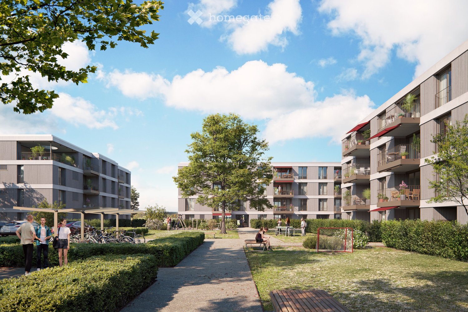 Wohnen an unverbaubarer, sonniger Lage mit Aussicht! - Bild 1