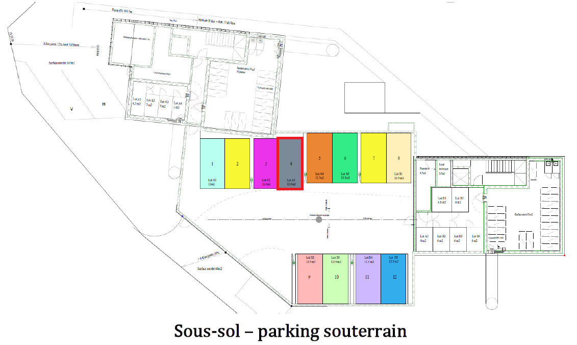 Appt neuf de 2.5 pces - 1er étage Magnifique vue sur les Alpes - Parking A3-4
