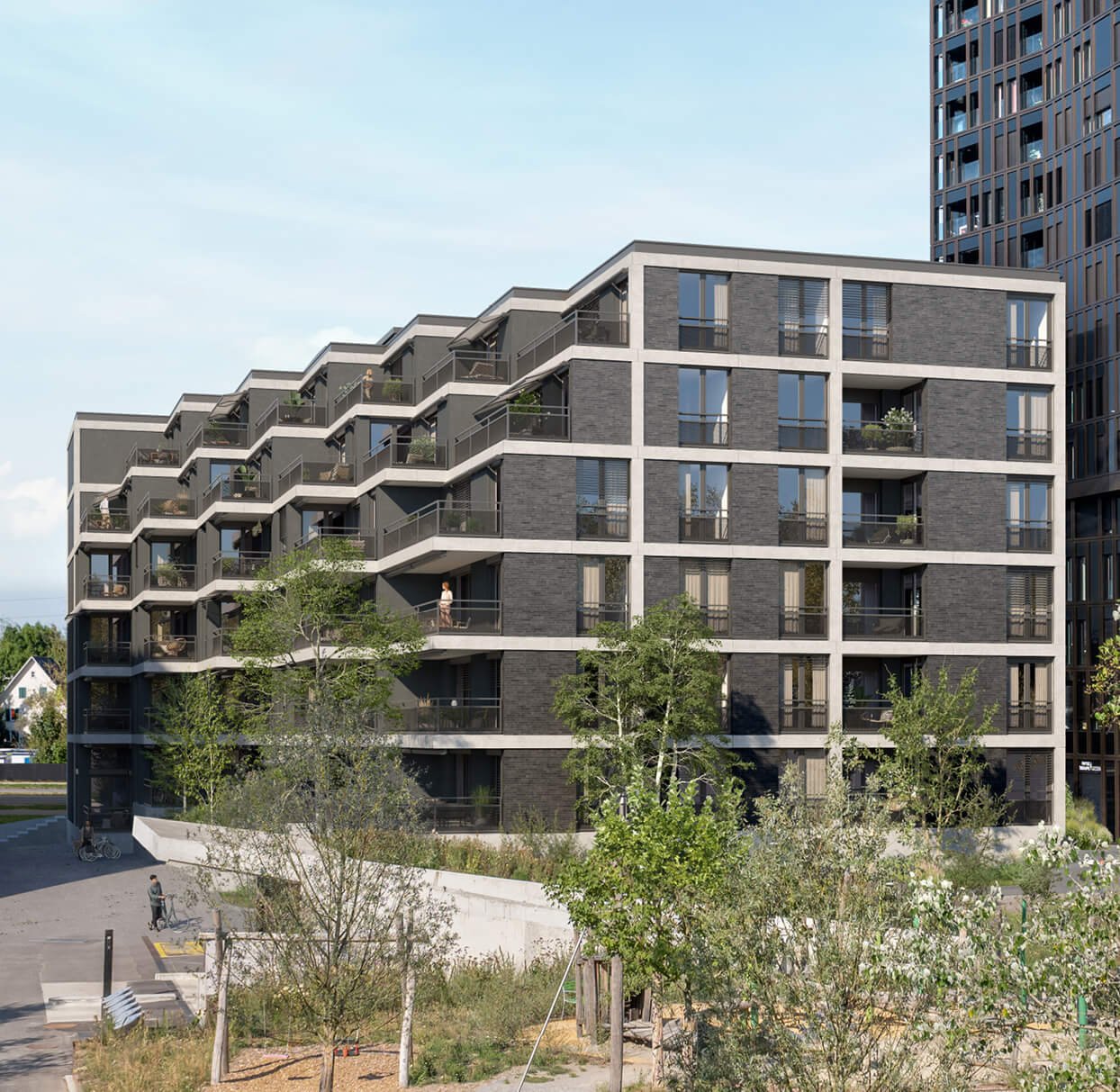 Modernes Wohnen im Herzen von Dübendorf! - Aussenansicht