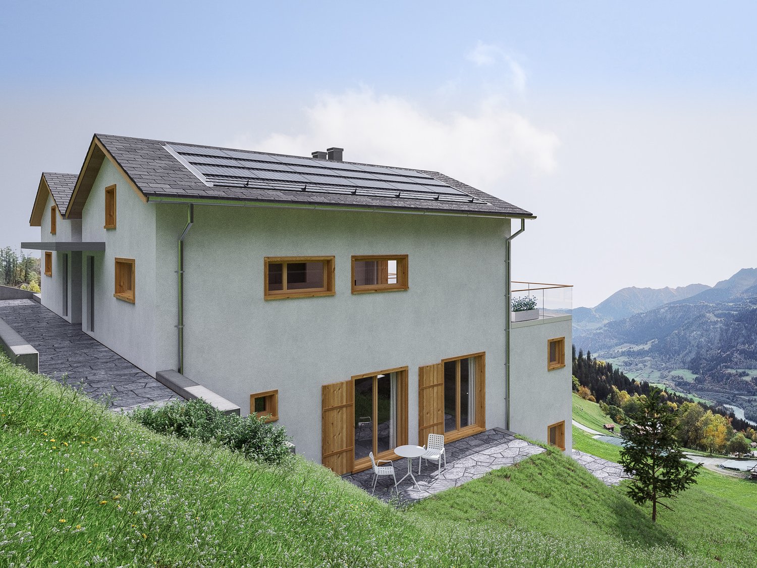 5 1/2 Zimmer-Doppeleinfamilienhaus (Erstwohnsitz) - Bild 1