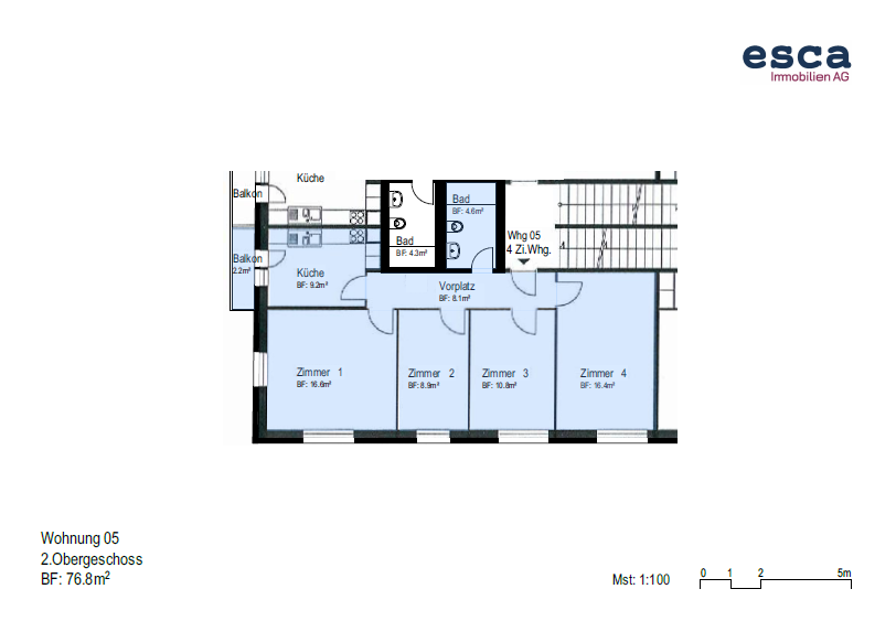 Moderne 4.5-Zimmerwohnung mit Stil und Komfort - Bild 9
