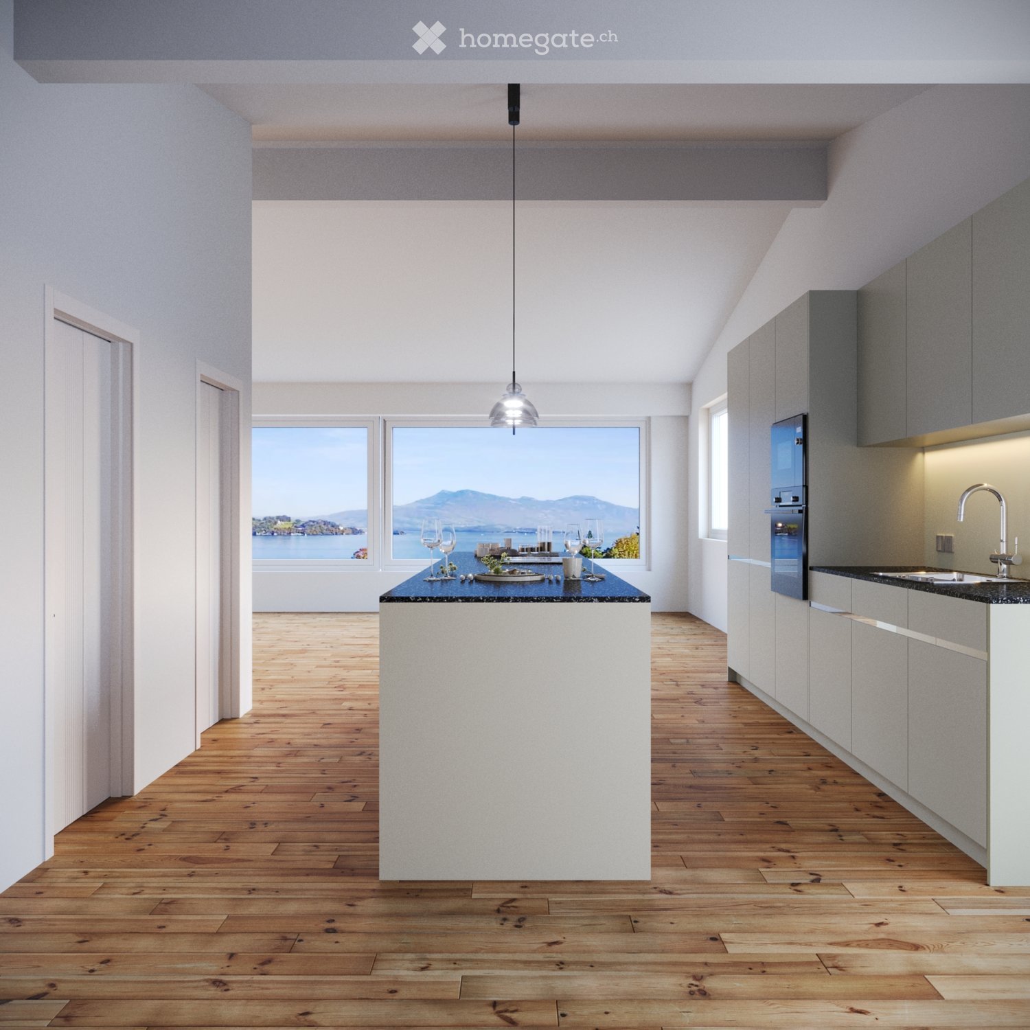 3.5 Zimmer Attikawohnung in St. Niklausen - Bild 1