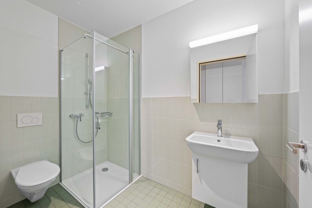 stilvolles Wohnen im Wiler Stadtzentrum - Badezimmer