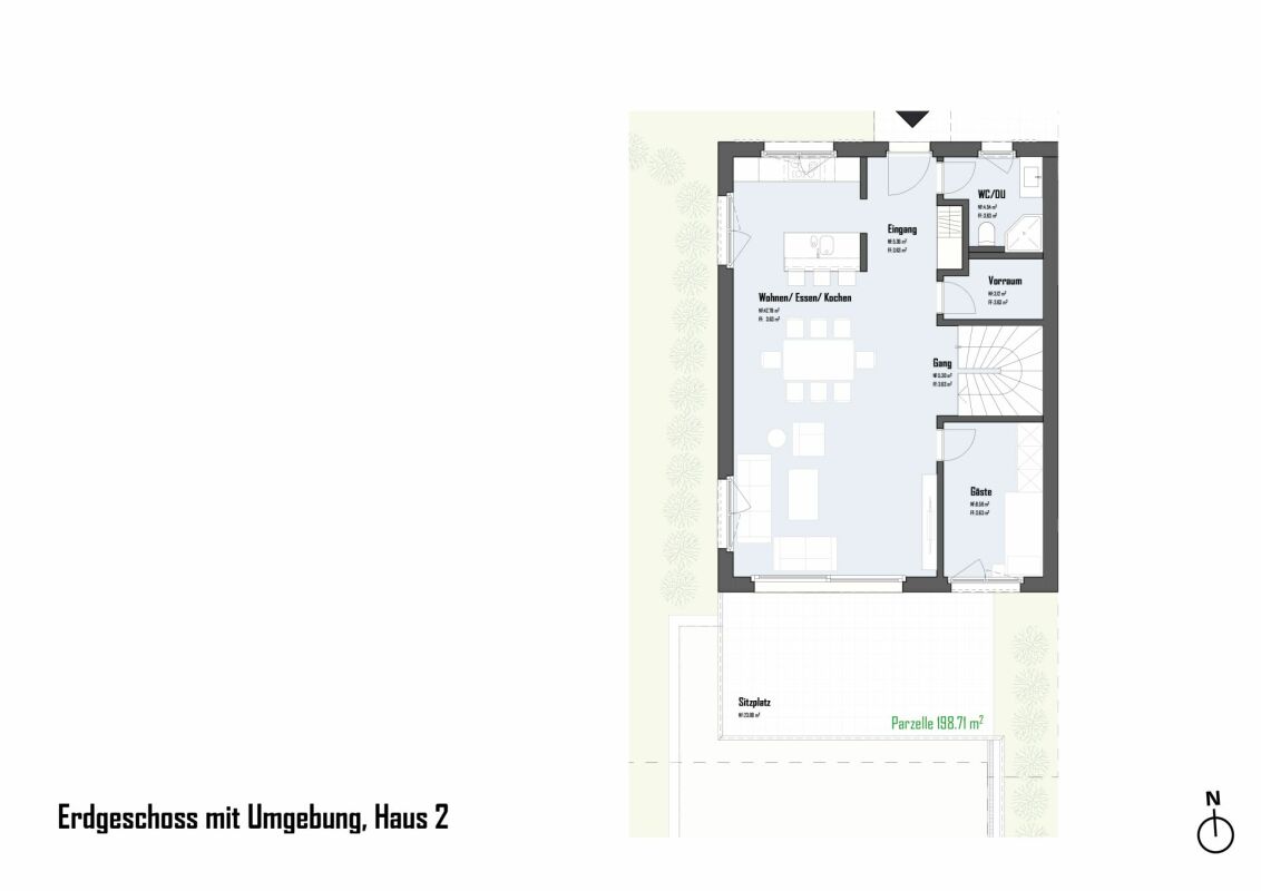 Haus 1 / 7.5 Zimmer Einfamilienhaus am Bach - Bild 10