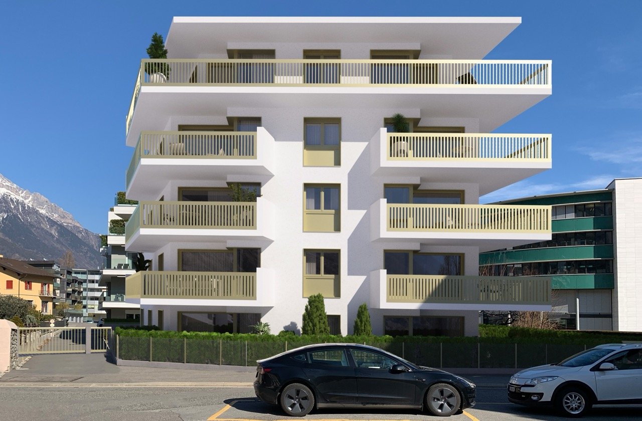 Appartement neuf à louer de 3.5 pces avec balcon à Martigny - Bild 3