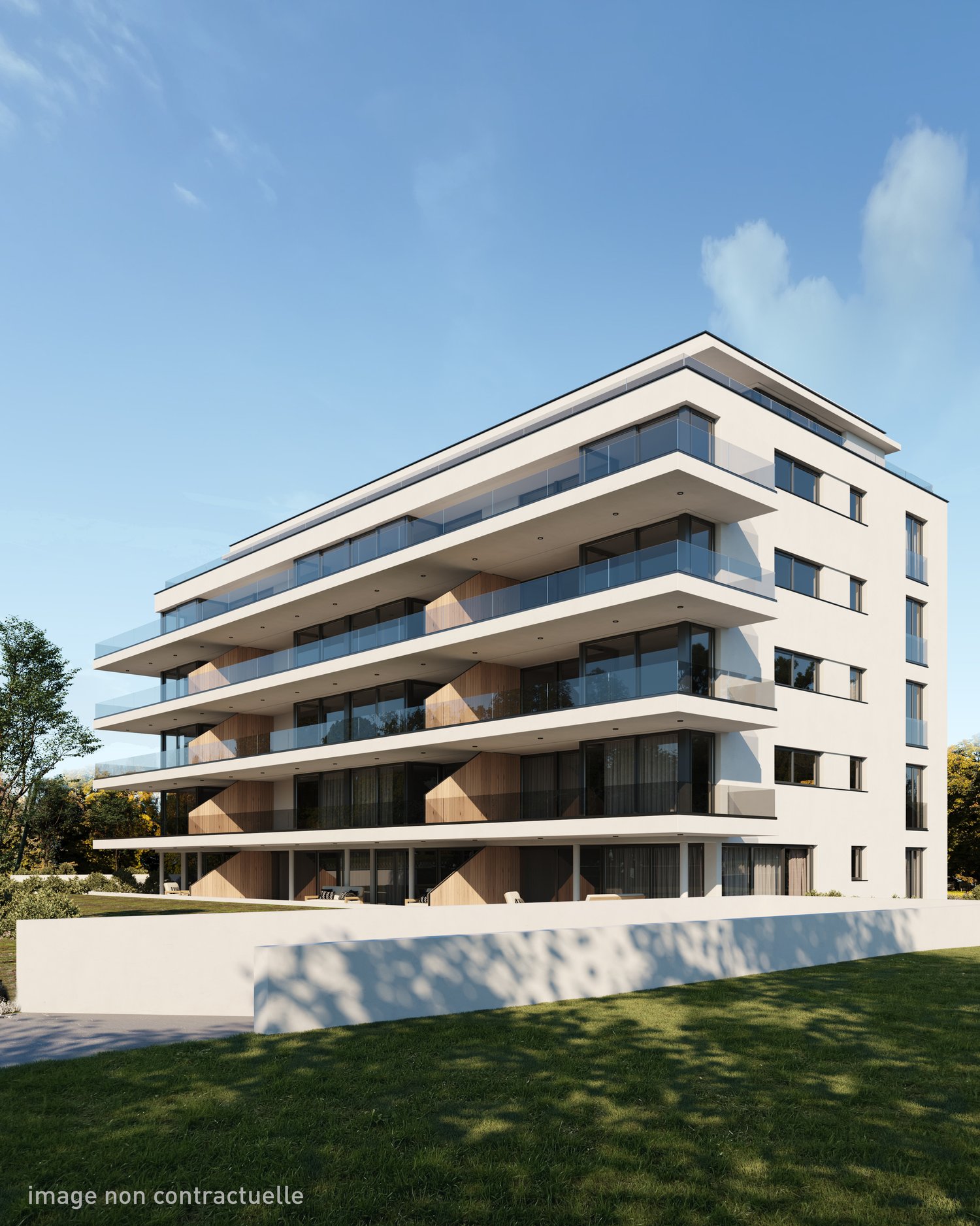 Magnifique appartement moderne de 2.5 pièces avec grande terrasse à Vouvry - Bild 1