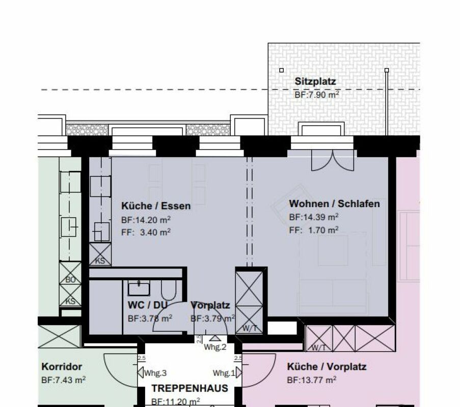 Erstvermietung nach Sanierung- Traumhafte 1.5-Zimmer-Wohnungen mit Seesicht! - Bild 6