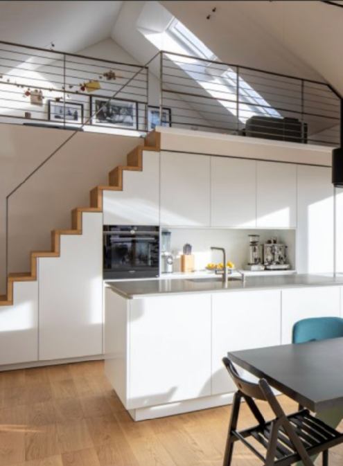 Moderne 4.5-Zimmer-Dachwohnung mit Cheminée in Auenstein - Bild 7