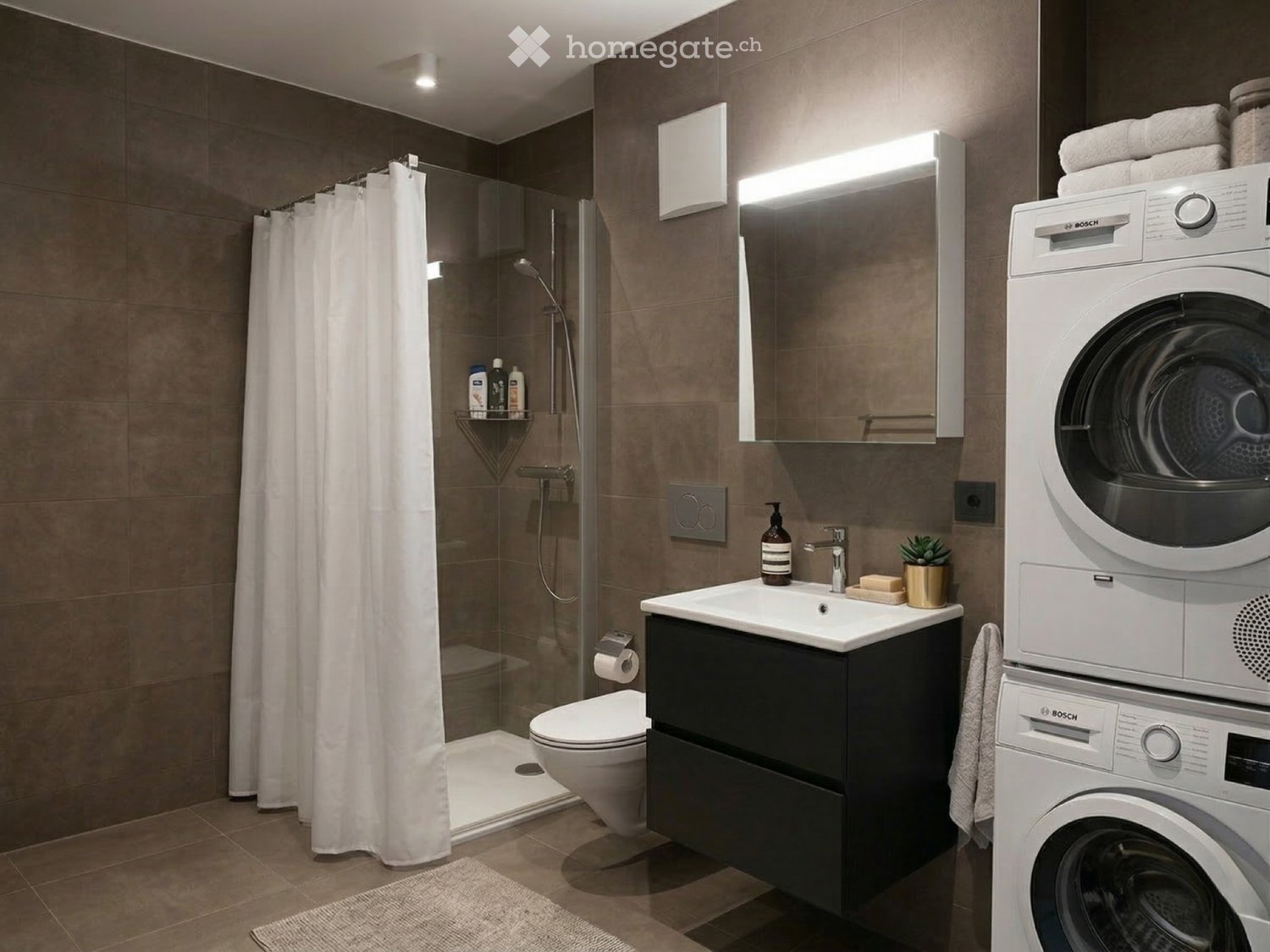 Superbe appartement neuf de 2,5 pièces balcon vue sur le lac - Bild 2