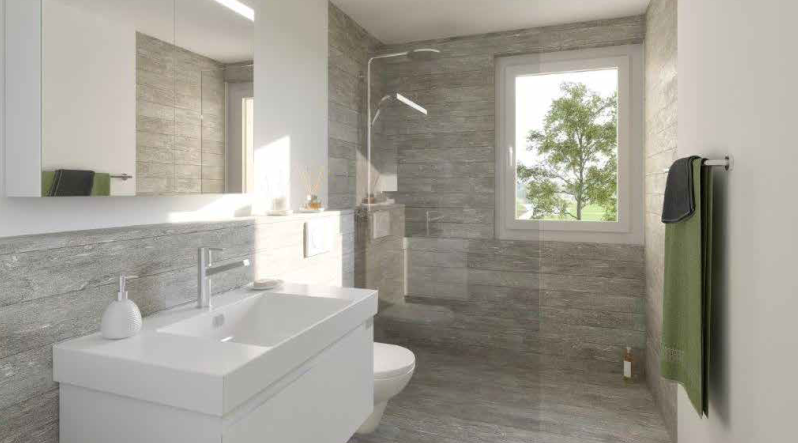 Wohnen im Dorf Hölstein - Fertigstellung Frühjahr 2026 - Bad