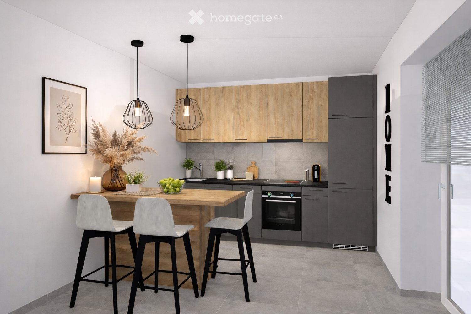 Appartement neuf de 2,5 pièces avec parking souterrain à Yverdon-les-Bains - Bild 1