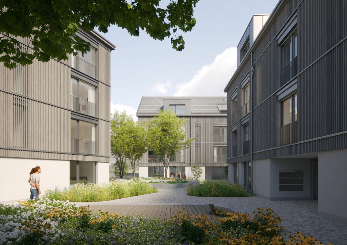 1.5 Zimmer Neubauwohnung, Überbauung "Wohnpark Oberdorf" - Bild 1