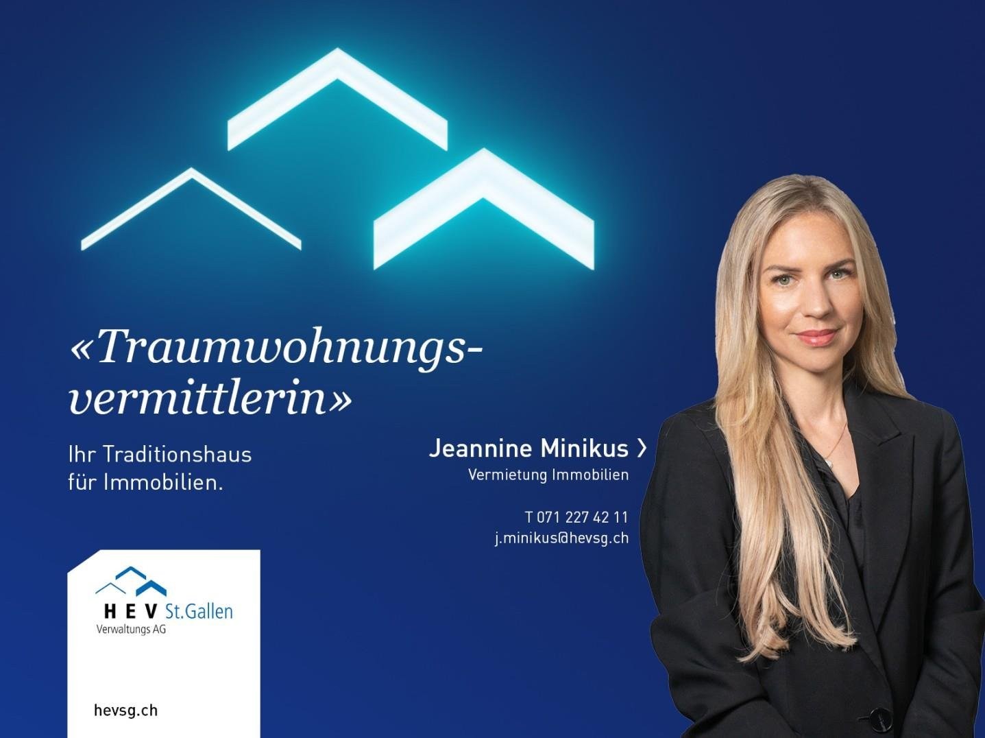 Charmante 3.5-Zi. Wohnung im 1. Obergeschoss - Ihr Kontakt