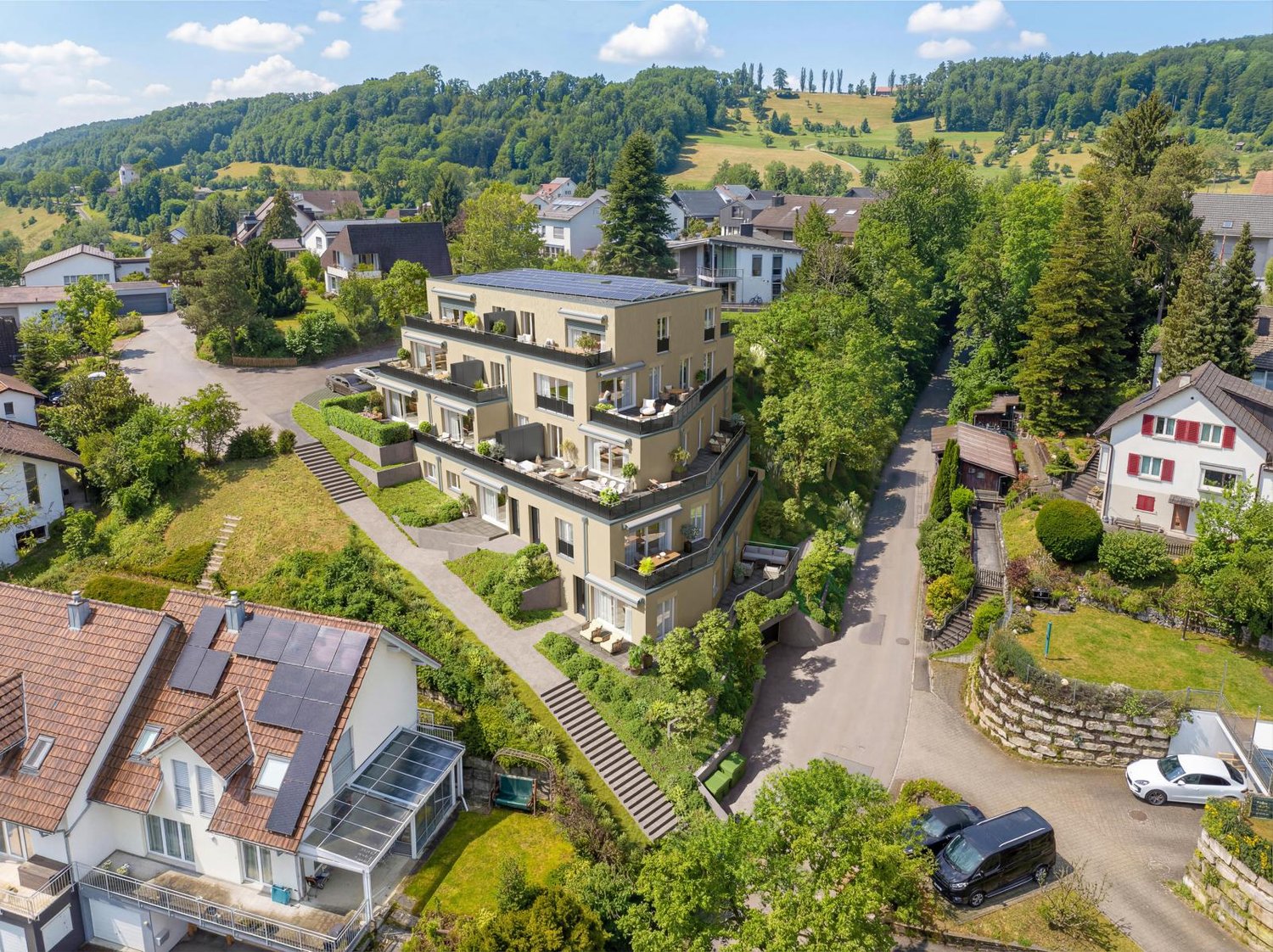 Modernes Neubauprojekt an attraktiver Hanglage von Glattfelden – Wohnen im Grünen mit Komfort - Bild 1