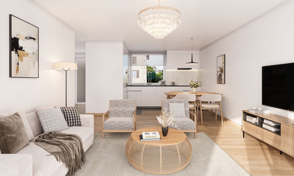 Appartements neufs de 2.5 pièces avec Loggia - Bild 1