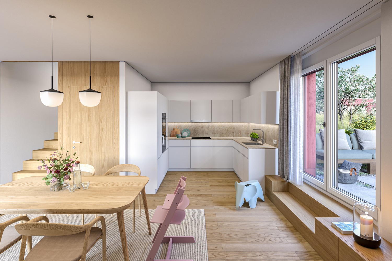 5.5 Zimmer-Maisonettewohnung mit Dachterrasse | Papieri-Areal - Bild 1