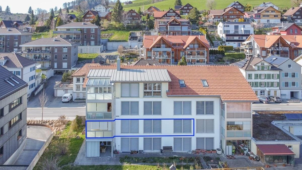 4.5-Zi. Wohnung mit Säntisblick in Gais - Aussenansicht