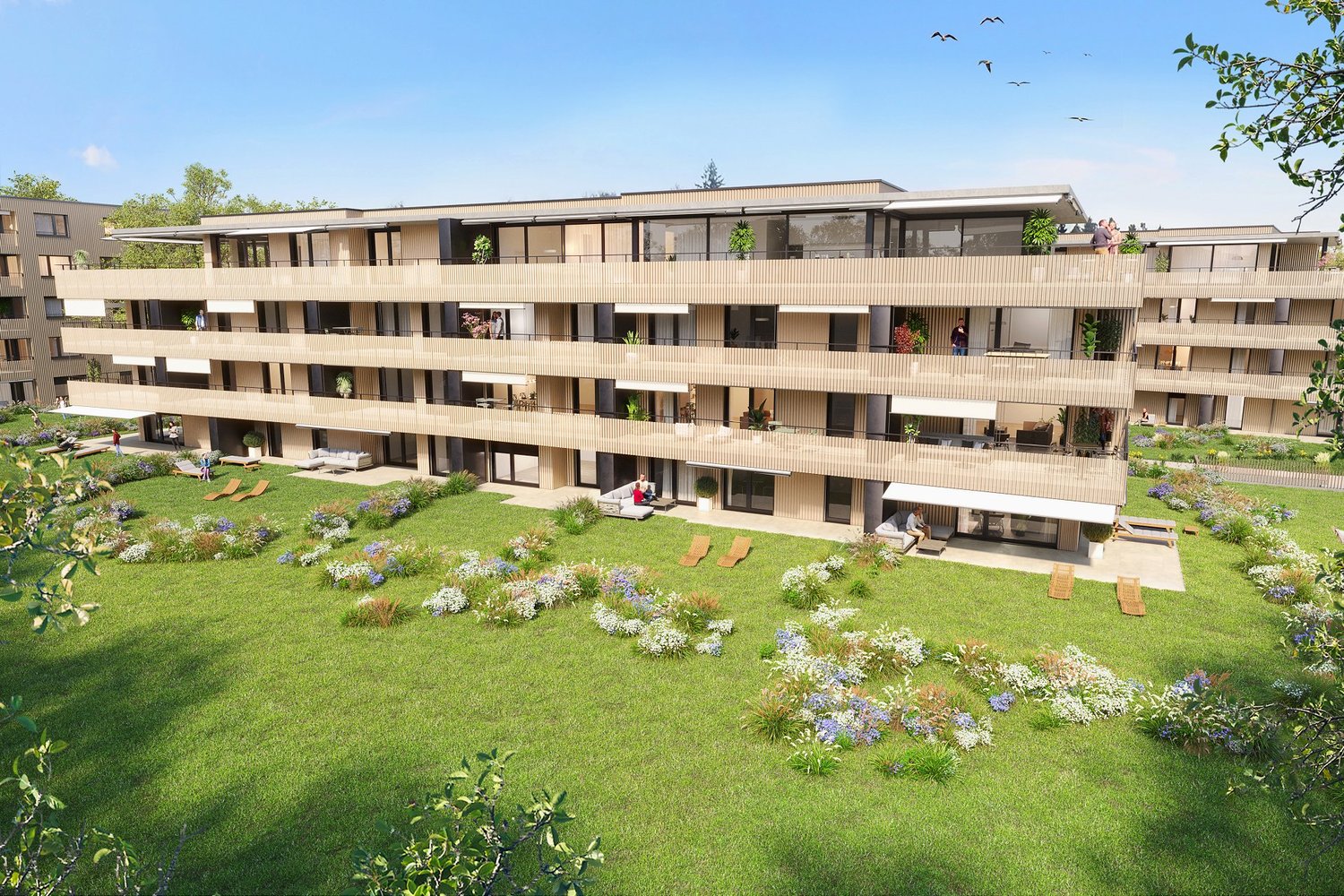 05700 - Appart. 3½ PCES - IMP. CHAMP-RIOND 26 - MATRAN - Bild 2