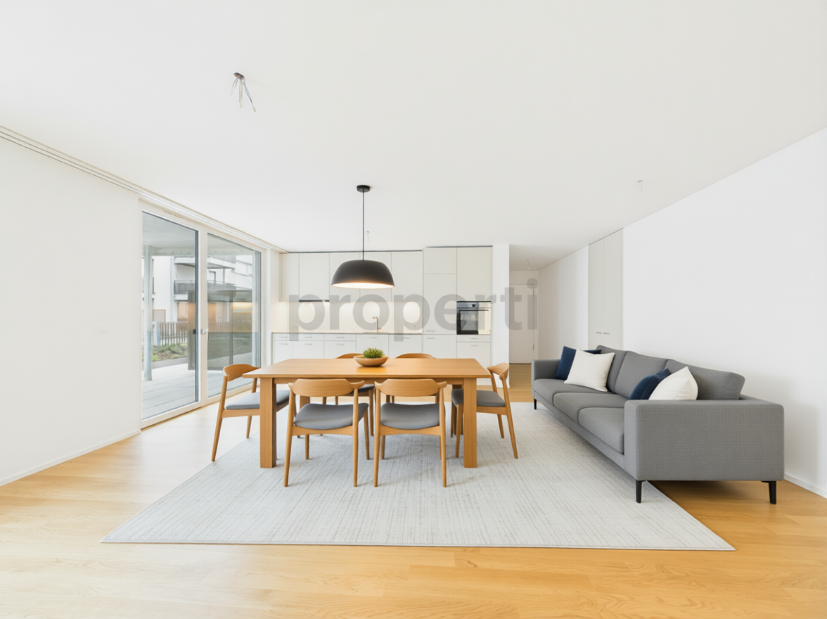 Moderne 3.5-Zimmer-Wohnung mit Balkon, Basel - Image 2