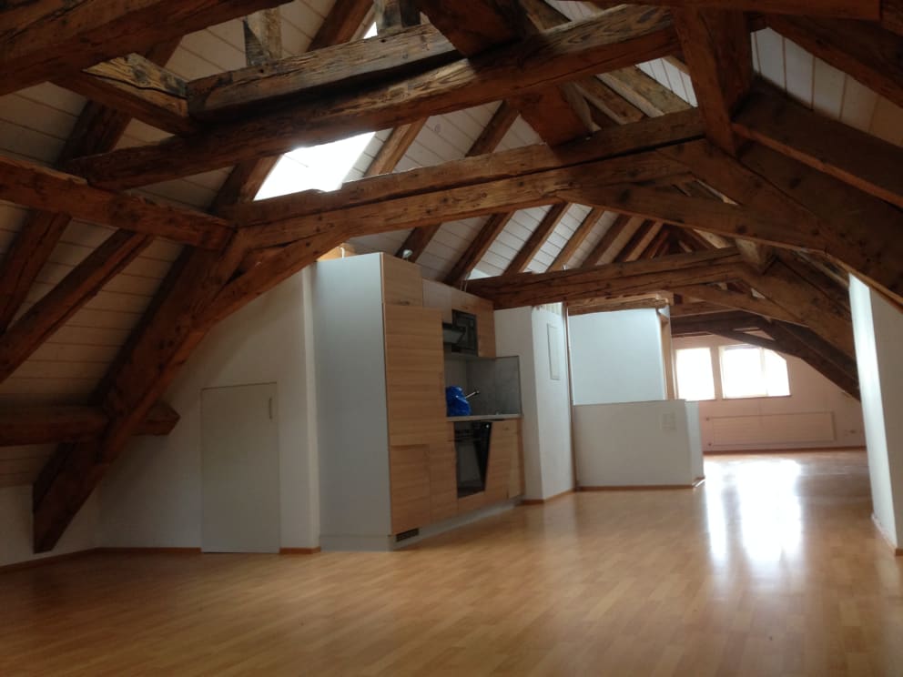 Grosse Dach-Loft-Wohnung in Mitten vom Zentrum von Zizers GR - Bild 1