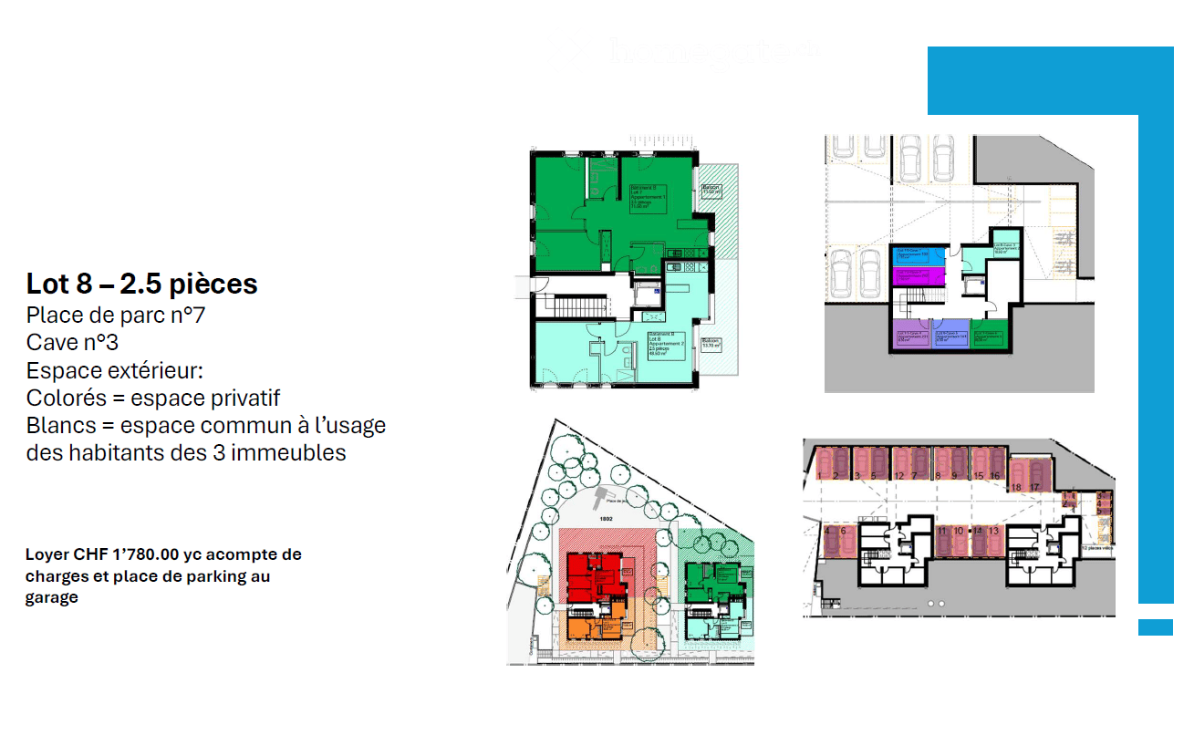 Appartement neuf de 2,5 pièces avec parking souterrain à Yverdon-les-Bains - Bild 8