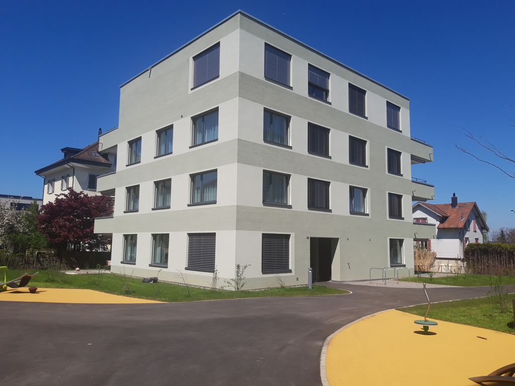 Moderne Wohnung mit grosser Dachterrasse - Aussenansicht