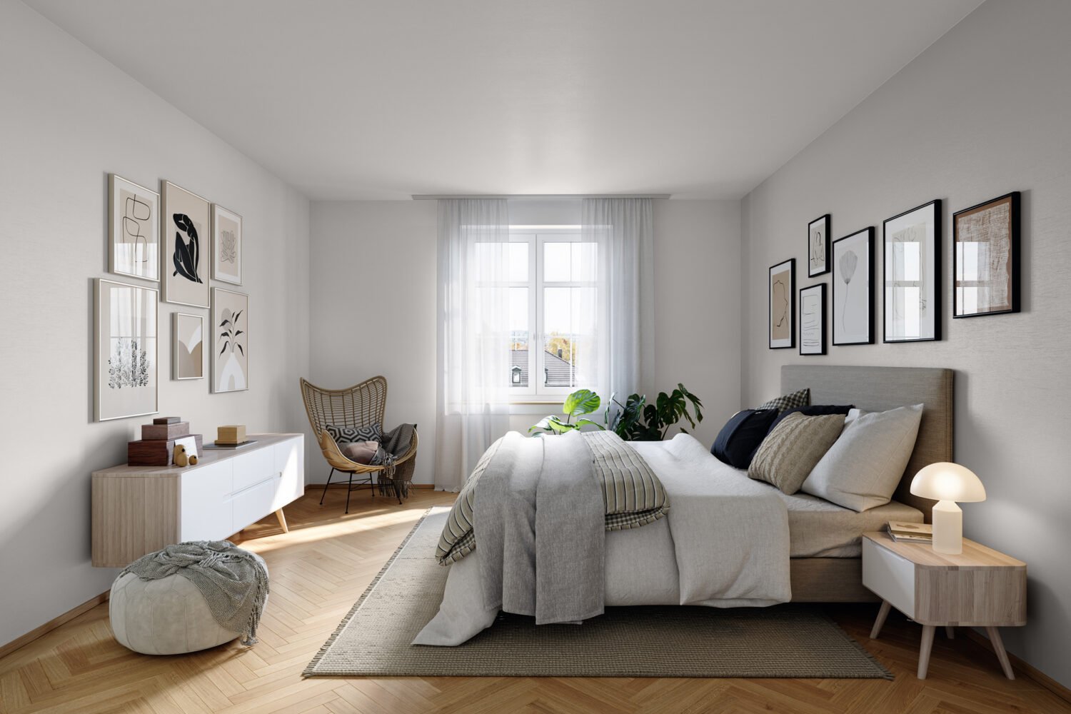 Zentral gelegene Wohnung mit Charme! - Zimmer