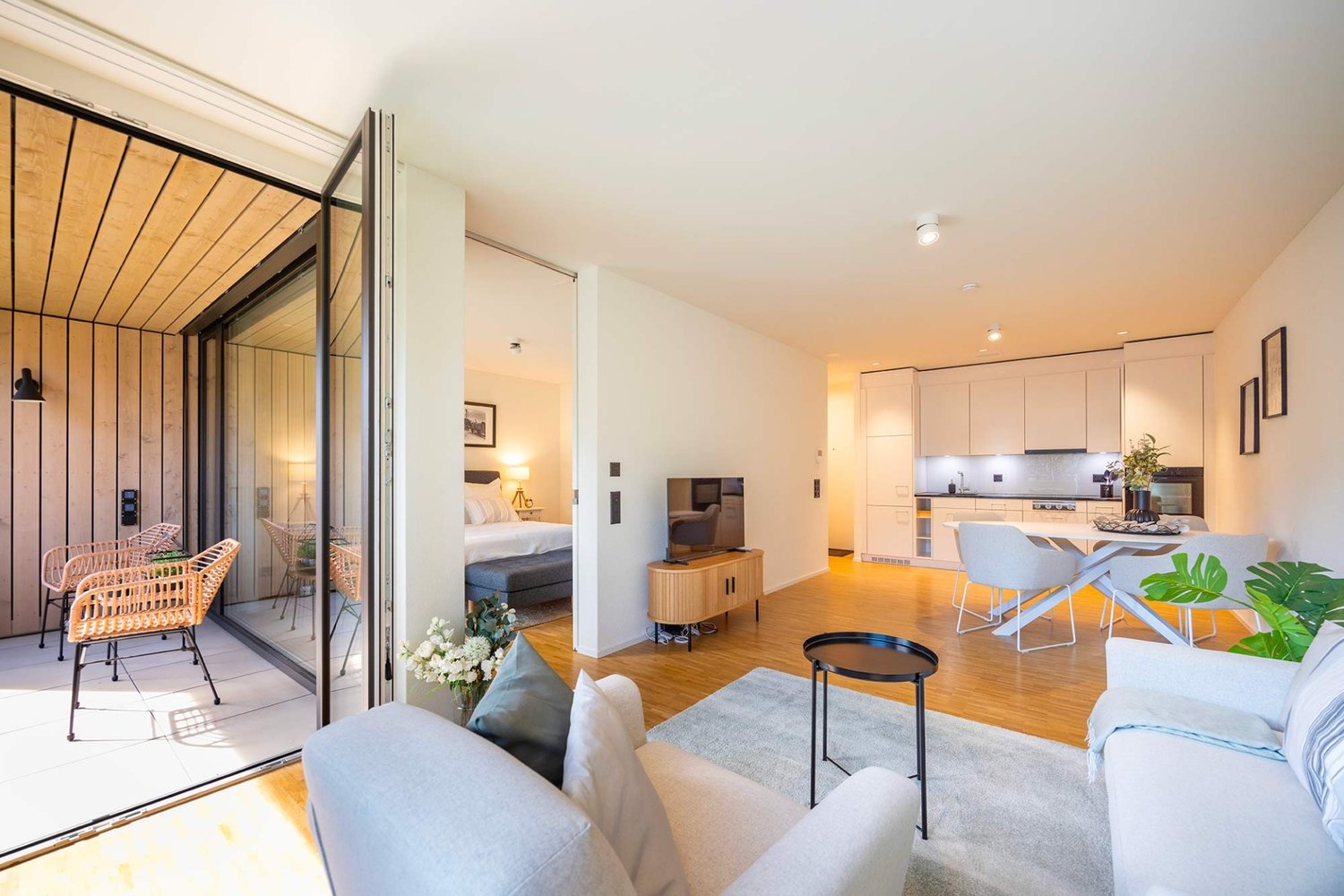 Alterswohnung 60+, helle und grosszügige 3.5 Zimmer - Gesamtansicht