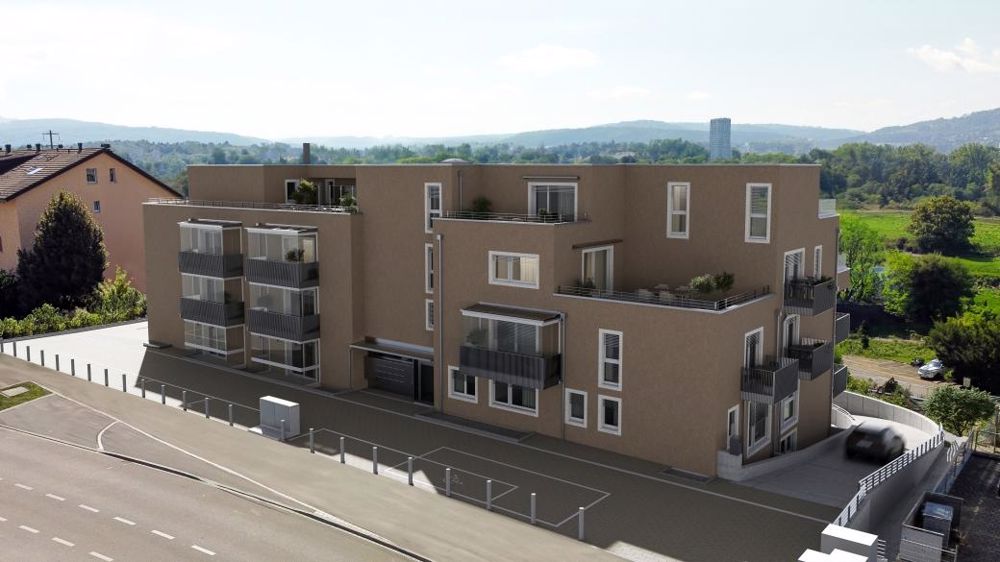Etagenwohnung | 8954, Geroldswil - Strassenansicht