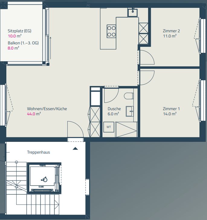 Tolle, neue 3.5-Zimmer-Wohnung an ruhiger Lage - Bild 10
