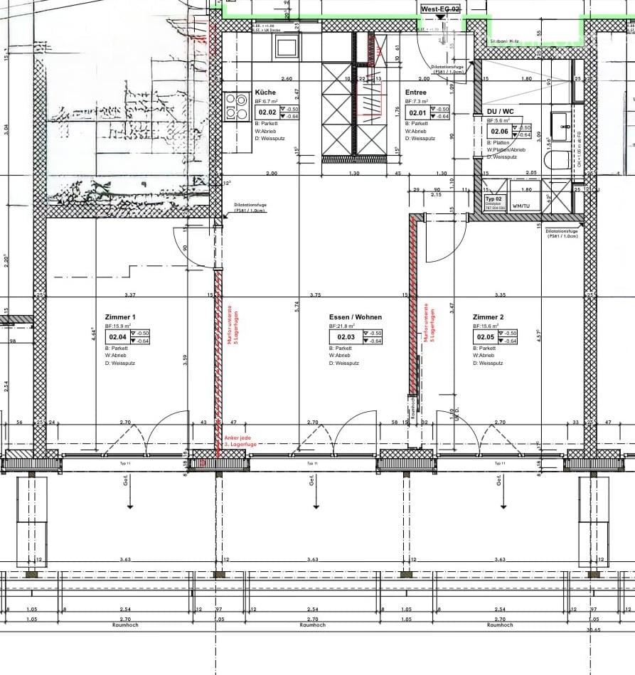 Moderne 3.5-Zimmer-Wohnung mitten im Grünen - Bild 10