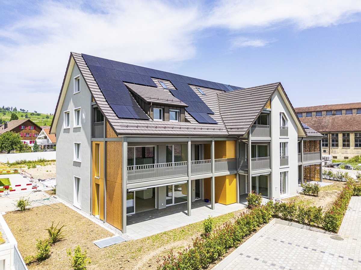 Willkommen im Neubauprojekt Hagaarte in Hallau - Aussenansicht (1)