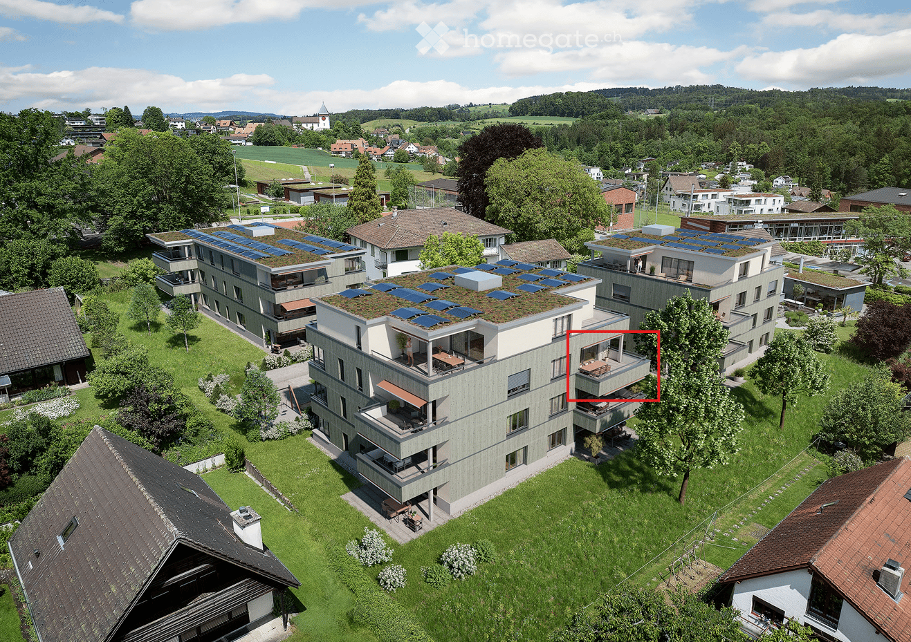 Exklusiver Neubau-Erstbezug: 3.5-Zimmer-Wohnung mit grossem Balkon in bevorzugter Lage - Bild 3