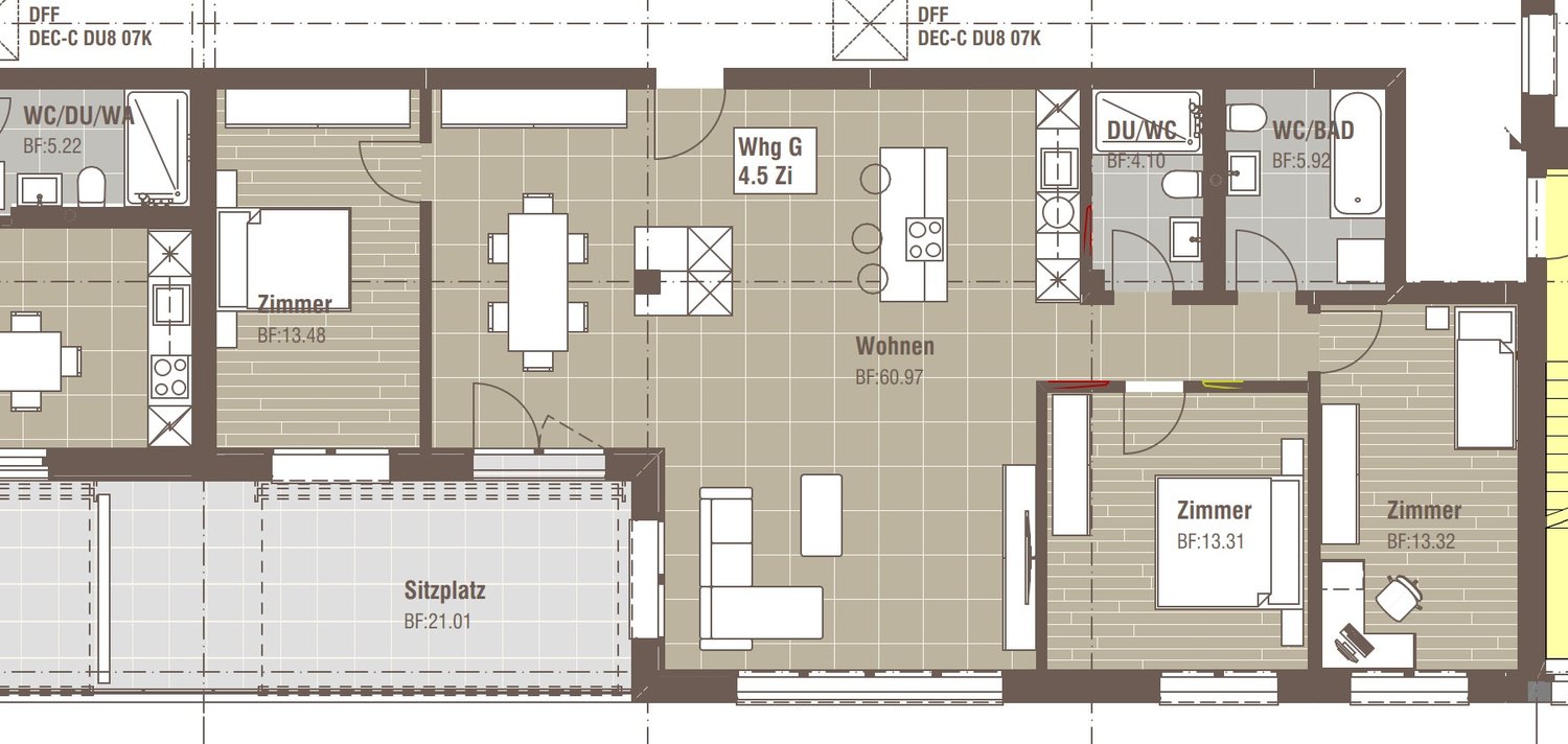 Moderne 4.5-Zimmer-Neubau-Wohnung mit Balkon in Affeltrangen - Bild 8