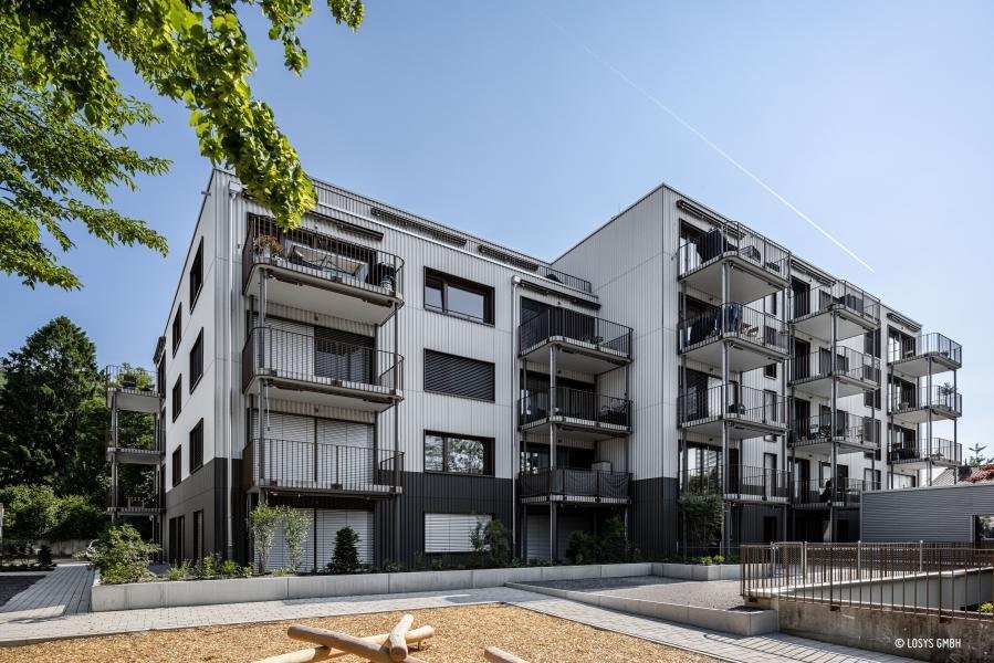 Moderne 3.5 Zimmer Attika-Wohnung - Aussenansicht