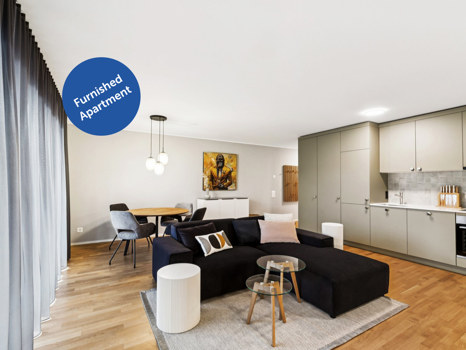 Design-Apartments im Lisbon-Style  Direkt am Bahnhof Muttenz - Bild 1