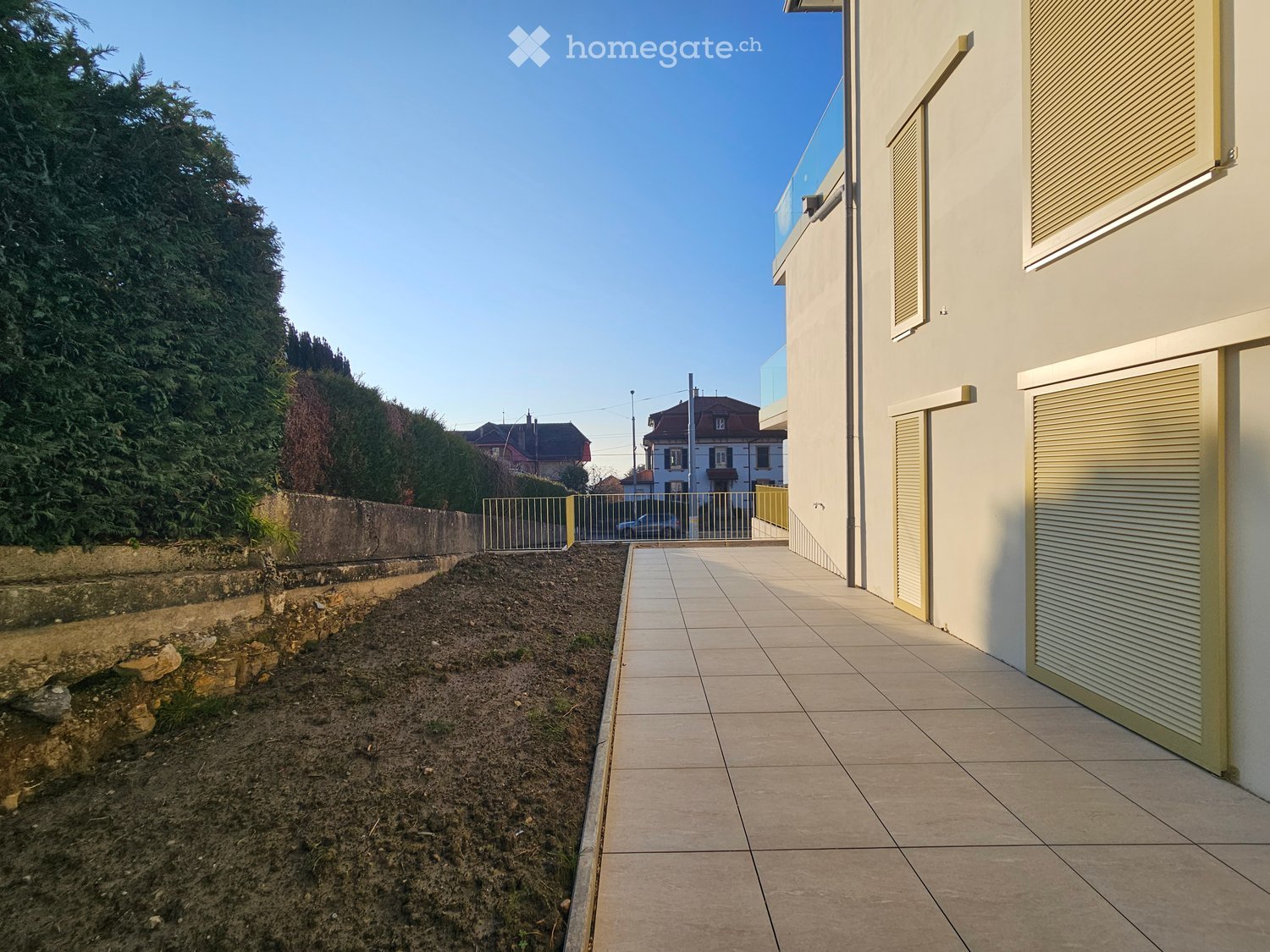 2.5 pièces neuf avec terrasse de plain-pied et jardin – Corcelles - Bild 13