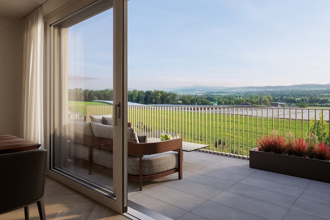 Neubauprojekt HIROKI: 4.5-Zimmer-Attika-Maisonettewohnung - HIROKI Luxury Rentals