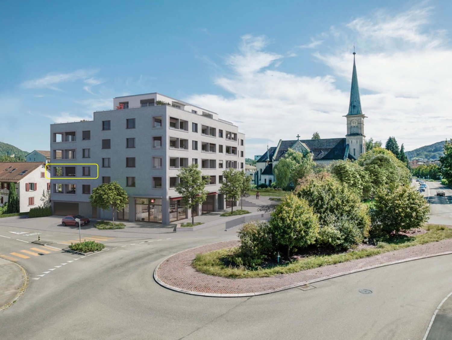 Lichtdurchflutete 2.5-Zimmer-Neubauwohnung mit Loggia, Neuenhof - Image 1